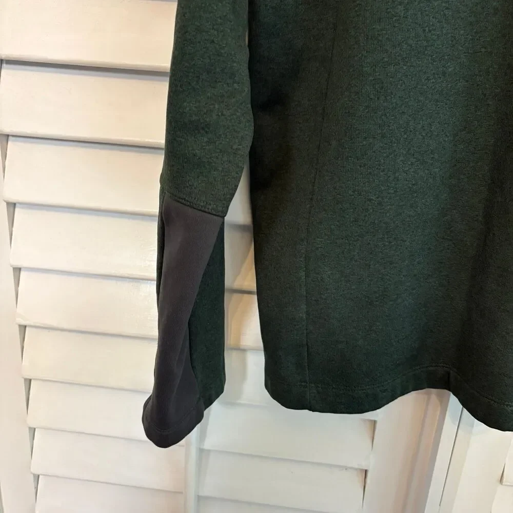 North Face Green‎ 1/4 Zip Pullover Size XL